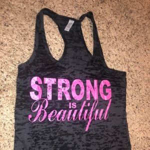 Workout tank top